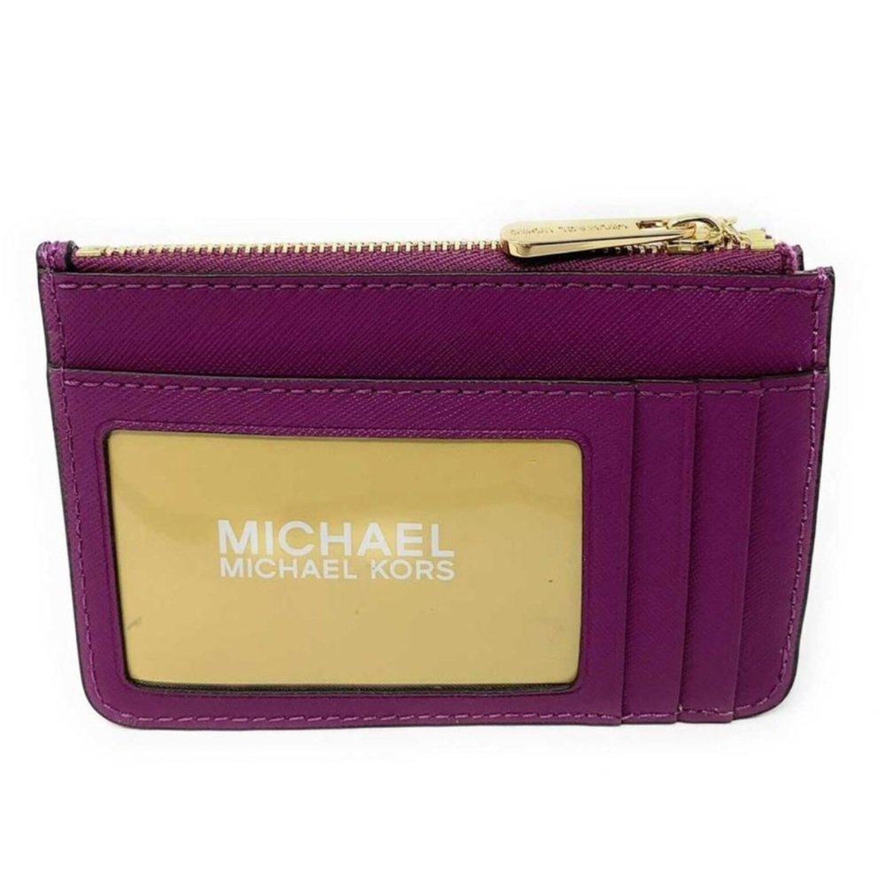 🎊🎉HP 🎉🎊MICHAEL KORS JET SET SMALL ID POUCH🎊🎉 - Picture 2 of 4